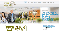 Desktop Screenshot of duigenius.com